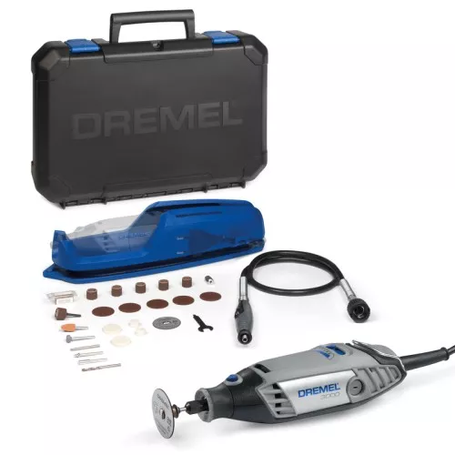 Kit DREMEL® (3000-1/25) Herramienta multifunción 25 accesorios/eje flexible