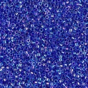 Miyuki Delica 11/0 DB0063 - Cobalt Lined Sapphire AB|raw }}