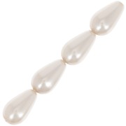 Preciosa Perla Pearshape Pearl 10x6 mm - Creamrose x10|raw }}