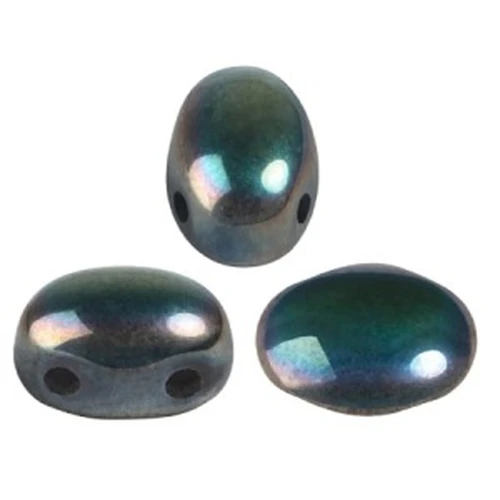 Cuentas de vidrio Samos® por Puca® 7x5 mm Full Celsian x10g