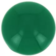 Cabujón de resina opaco 14 mm - Verde abeto x1