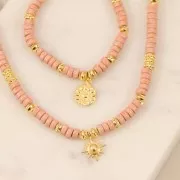 Colgante Estrella del Norte 16x12 mm - Chapado en oro x1