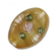 Olivas 12x9 mm Marron clair x1