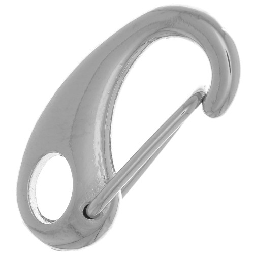 Cierre de langosta 21 mm - Rodio x1