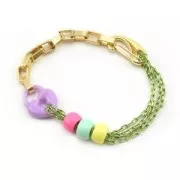 Cierre de langosta 21 mm - Rodio x1