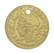 Lentejuelas de monedas de la República Francesa 10 mm - Oro x15