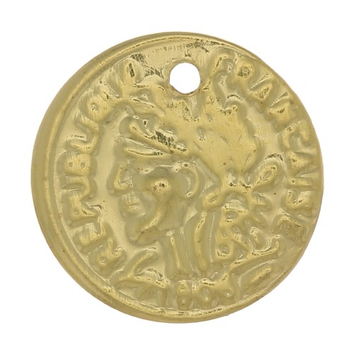 Lentejuelas de monedas de la República Francesa 10 mm - Oro x15