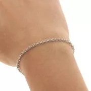 Cadena 2,8x2,3 mm Acero inox x1m