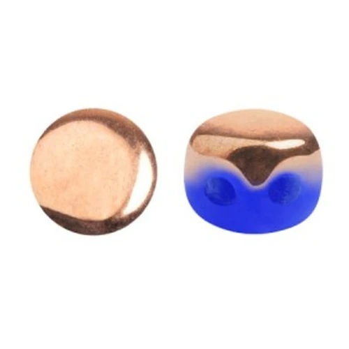Kalos® by Puca® 4x3 mm - Frost Royal Blue Capri Gold x10g