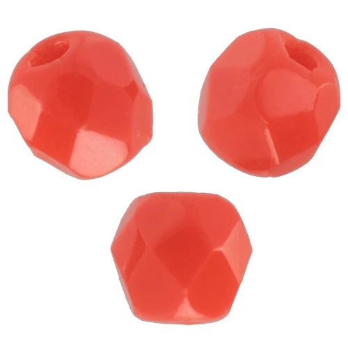 Carillas 3 mm - Rojo claro opaco x50