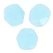 Facetadas 3 mm Opaque Sky Blue x50