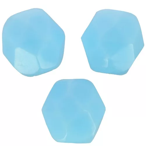 Facetadas 6 mm - Opaque Bleu ciel x25