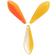 Dagas de cristal 5x16 mm - Mostaza x50|raw }}