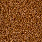 Rocaille Miyuki Duracoat 15/0 4458 - Caqui opaco teñido x8g