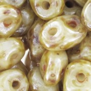 SuperDuo 2,5x5 mm Opaque Luster Picasso x10g|raw }}