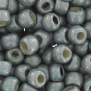 Rocalla Toho 11/0 TO11RPF565F -PF Galvanized Frosted Blue Slate x8g|raw }}