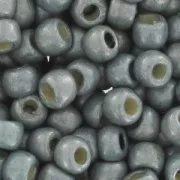 Rocalla Toho 11/0 TO11RPF565F -PF Galvanized Frosted Blue Slate x8g