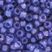 Rocalla Toho 15/0 TO15R934 -  Lt Sapphire Opaque Purple Lined|raw }}