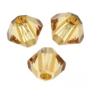 Tupis de Cristales de PureCrystal 5328 3 mm - Golden Topaz x50
