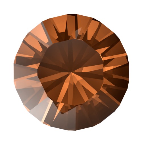 Cabujón PureCrystal 1028 1,8 mm - Smoked Amber x50