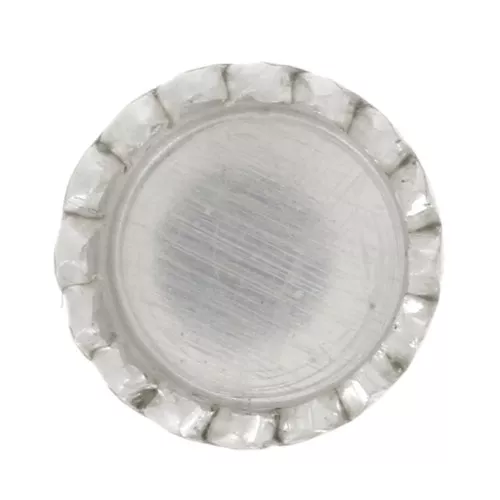 Engaste redondo dentado para cabujón 3 mm - Plata 925 x4