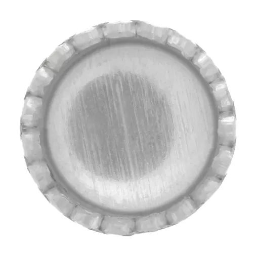 Engaste redondo dentado para cabujón 4 mm - Plata 925 x1