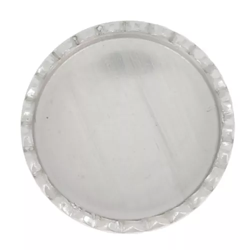 Engaste redondo con muescas para cabujón de 6 mm - Plata 925 x1