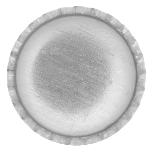 Engaste redondo con muescas para cabujón de 8 mm - Plata 925 x1