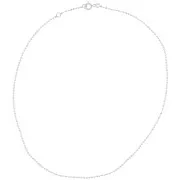Collar bola 1.45 mm - Plata 925 x38cm