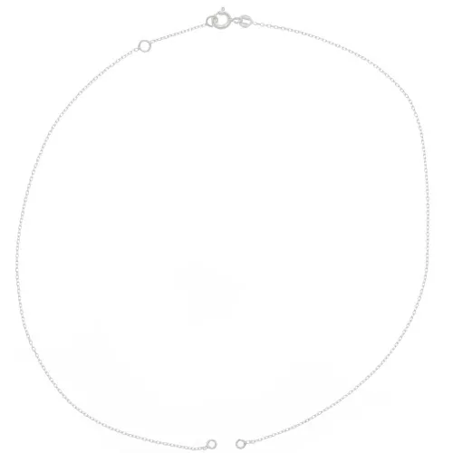 Cadena Forçat para espaciador - Plata 925 x38cm