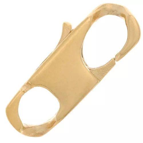 Cierre de langosta de 23 mm de largo - chapado en oro de 3 micras x1