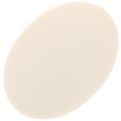 Cabujón ovalado de resina opaca 18x13 mm - Crudo x1