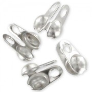 Terminales para cadena de bolas 3 mm Acero inox x20