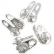 Terminales para cadena de bolas 3 mm Acero inox x20