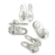 Terminales para cadena de bolas 3,2 mm Chapado Plateado envejecido x10|raw }}