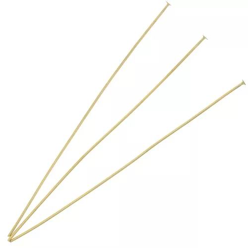 Bastón cabeza bola 70x0.7 mm de Acero inox Dorado 304 x6