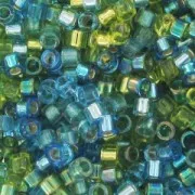 Mix Miyuki Delica 11/0 - Electric Blue Lagoon x8g