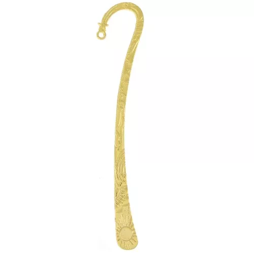 Marcapáginas 12 cm - estrellas - Oro x1