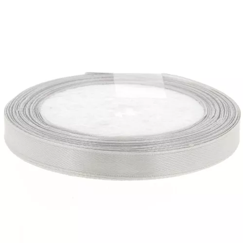 Cinta satinada de 10 mm - Gris claro x20m