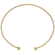 Pulsera jonc 2,2 mm con bolas - Gold filled x17,5cm|raw }}