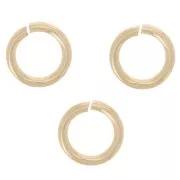 Anillas abiertas 5x0,8 mm Gold Filled x10