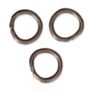 Anillas abiertas  5.5x0.8 mm cobre antiguo x50