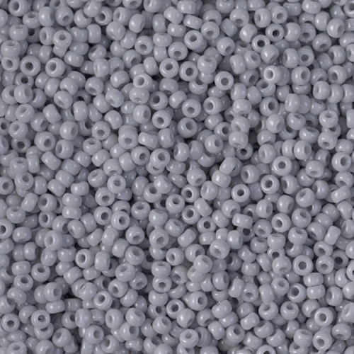 Rocalla Miyuki 11/0 0498 - Opaque Cement Gray x8g