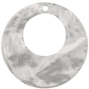 Colgante Criollo Redondo Calado 40 mm - Rodio x1|raw }}