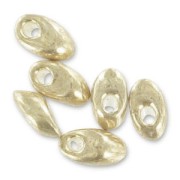 Long Magatama Miyuki 4x7 mm LMA-4201 - Duracoat Galv. Silver x 10g