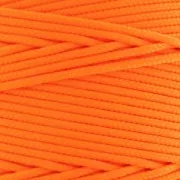 Hilo nilón trenzado 1.1 mm Naranja Flúor x1m