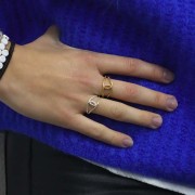 Anillo martillado - Talla 49 - Plata 925 x1