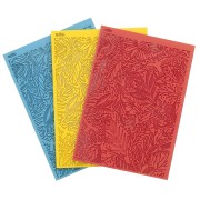 Placa de textura Moiko para arcilla polimérica 97x68 mm - Feuillage Tropical 12.02