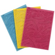 Placa de textura Moiko para arcilla polimérica 97x68 mm - Feuille jungle 7.21 x1