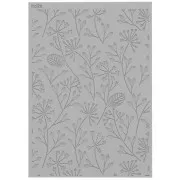 Placa de textura Moiko para arcilla polimérica 97x68 mm - Fleur 9.16 x1